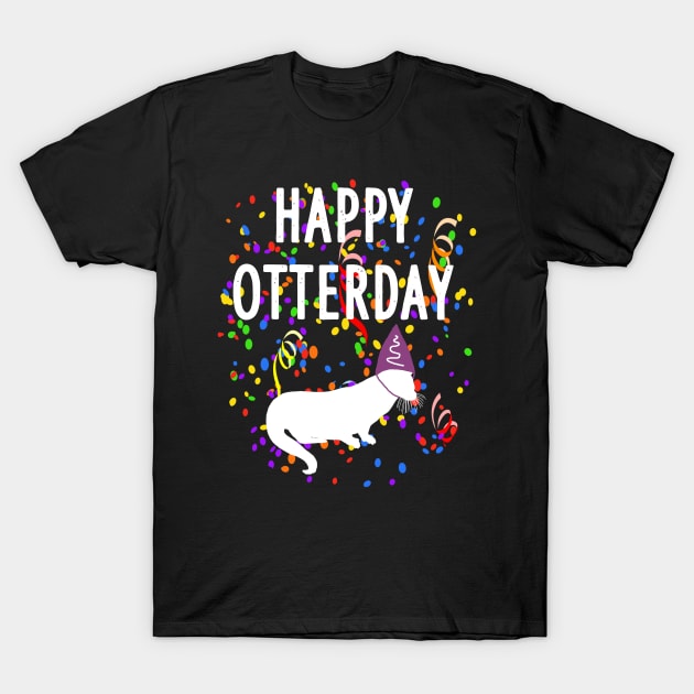 Otter pun parody animal gift otterday T-Shirt by FindYourFavouriteDesign